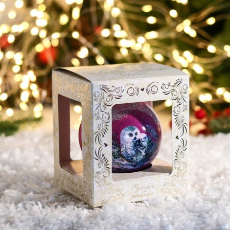 Shar New Year's "Owl" 8 cm-1
