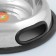 A bowl with a non -slip base is round with handles, 710 ml