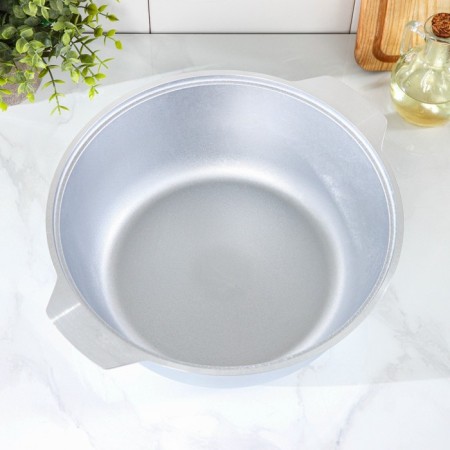 Frying, 4 l, d = 28 cm, h = 11 cm, aluminum cover-3