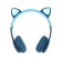 Headphones of Ergolux ElX-BTHP02-C06, wireless, overhead, microphone, 250mach, FM, blue
