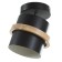 Spot "Asver" E27 40W black 16x16x18 cm