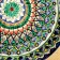 Largan Rishtan ceramics "Patterns", 36 cm, blue