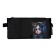 Penal soft 1 compartment, 115 x 220 mm, flat, colorio, for girls, black