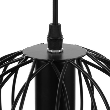 Lamp Bayerlux "Flower" 1x40W E27 black 20x20x120 cm.-7