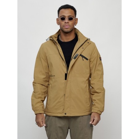 Sports male jacket, size 56, beige color-6