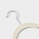Hangers - shoulders for the clothes of the share, 42 × 22 cm, 5 pcs, white color