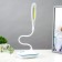 Sensory table lamp 16746/1 LED 2W 6000K USB from batteries 3aa white 16x10.5x43 cm Risalux 69