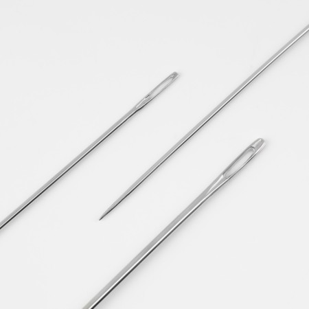 Sewing needles for soft toys, d = 1.83/1.2/1.15 mm, 8.9 - 17.5 cm, 3 pcs-1