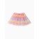 Children's skirt kaftan "gradient" pink, length 30 cm