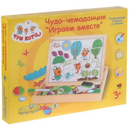 Игрушка деревянная «Набор чудо-чемоданчик» «Три Кота»-2