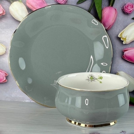 Набор салатников и тарелок Lenardi Multicolor, 12 шт