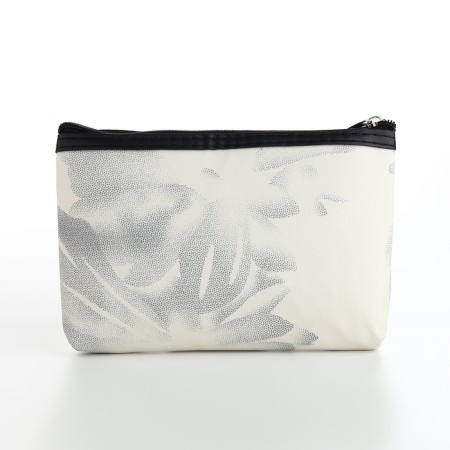 Cosmetic bag simple charm, 20*3*12, lightning department, white-1
