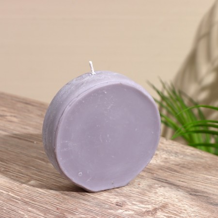 Candle "Moon" 9x3x9 cm, soy wax-3