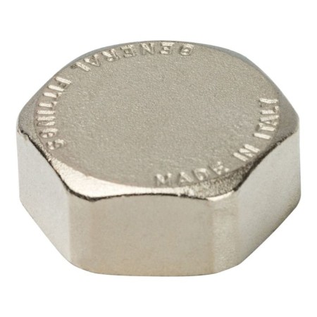 Stout SFT-0027-000001, 1 ", internal thread, nickel-plated brass
