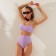 Separate Minaku swimsuit with a top color lilac, size 44