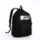 Youth backpack from textiles on the zipper "Anime", pocket, black color