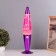 Lava-lamp "Rocket" 1x30W E14-R39 (sparkles) pink 11x11x41cm