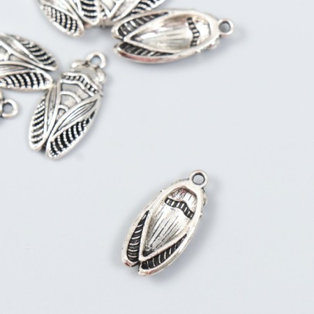 Decor for creativity Metal "Cicada" 2.3x1.2 cm-1