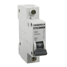 Switch automatic IEK Generica VAL47-29, 1P, 32 A, 4.5 KA, HAR-KA