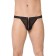 Thong men Softline collection, with a lock, black color, size OS