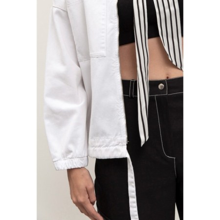 Women's jacket Eliseeva Olesya, size 58, white color-3