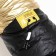 Dog jacket "Cosmonaut", size 14, black-gold (DS 38, Osh 32, OG 46 cm)