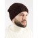 Male ISee hat, size 52-56, chocolate color