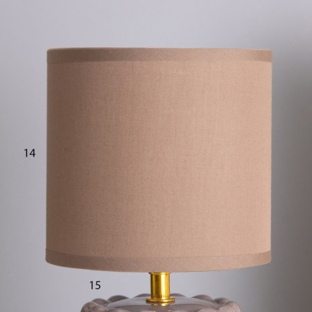 Benitum desk lamp 1x40W E14 Brown 15x15x30cm-2