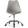 Computer chair Kolin Metal/Eco -leather/plastic, chrome/gray 49x56x79 cm