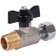 Ball barbar stout SVB-1009-000015, 1/2 "x1/2", outer thread/crooked nut, butterfly