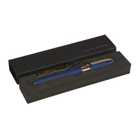 Ballic handle, 0.5 mm, BrunovisConti Monaco, blue rod, Soft Touch Dark Blue, in case