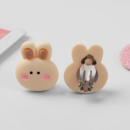 Clips children's "chosen" bunny puffy, brown color-2