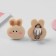 Clips children's "chosen" bunny puffy, brown color