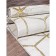 Rectangular carpet Karmen Hali Omega, size 160x230 cm, color Gold/Gold