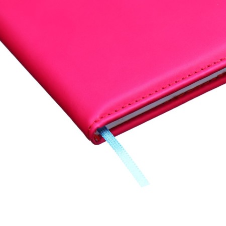 School diary for grades 5-11, PVC cover, Neon, fuchsia-2