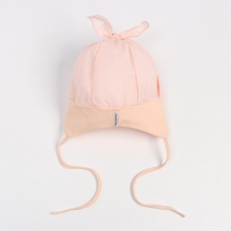 Children's hat, peach color, size 44-46-2