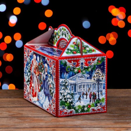 Gift box "on the rink" 20 x 12 x 19 cm-2