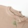 New Year. Jumper knitted baby i "spruce branches" growth 86-92 cm