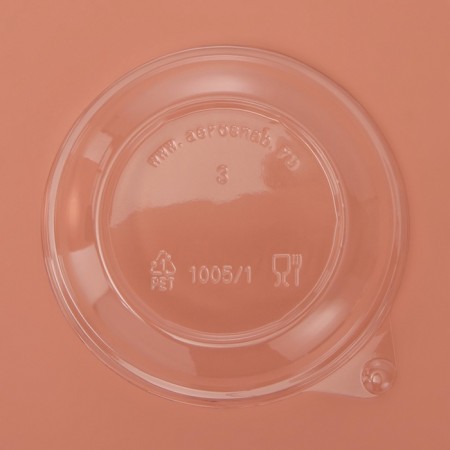 The one -time cover to the Crystal crem with 200 ml, d = 10 cm, the color is transparent-2