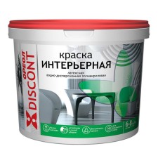 Matte water-dispersion paint for internal work 