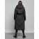 Coat insulated winter female, size 48, black color