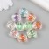 Busina for creativity plastic "Ball watermelon with a colored middle" mix d = 1.6 cm set 10 pcs