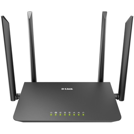 Wi-Fi router D-Link DIR-820/RU/A1A, 1167 Mbps, 3 ports 100 Mbps, black