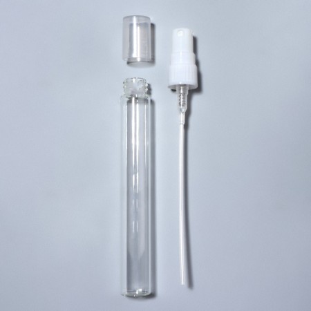 A bottle for storage, with a sprayer, 10 ml, packing - 5 pcs, white color-5