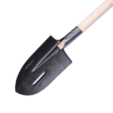 Baying shovel, wooden stalk, without a handle-3