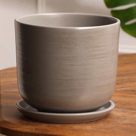 Pot Flower Galaxy Gray 1.6 L