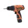 Battery Drill-Shuruvo "Encor" DSH-2 12ER/10L (50021), 12 V, 2x1.5 Ah, BZP 10 mm