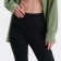 Women's pants with a cut Mist, p. 48, black