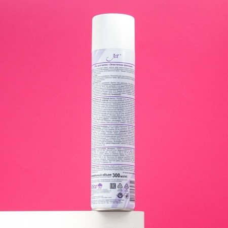 Hair varnish Jet "Elastic fixation", 300 ml-1