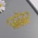 Stick paper, plastic "Crown of the Emperor" holography gold set 12 pcs 3 sizes